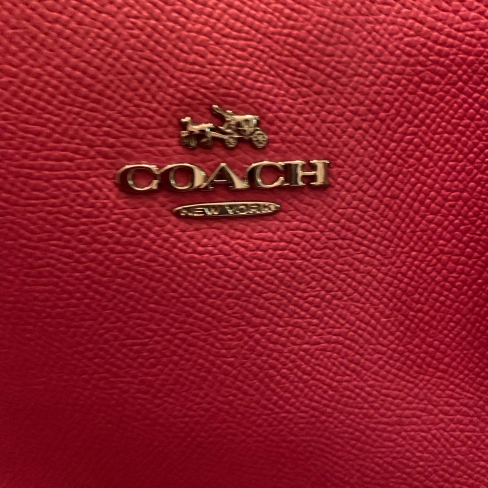 Coach leather purse